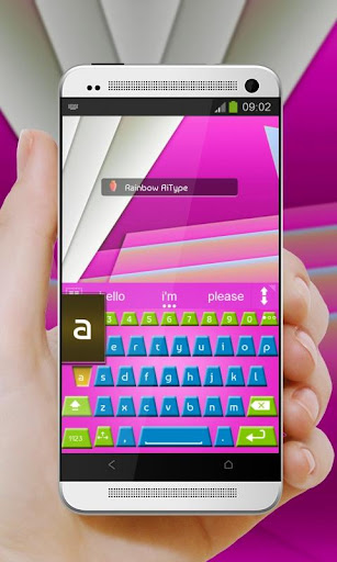 【免費個人化App】彩虹 AiType 主題-APP點子