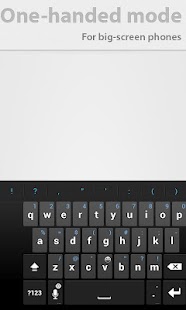 Thumb Keyboard Screenshot