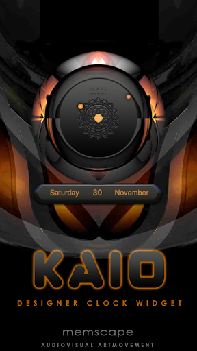 KAIO Designer Clock Widget