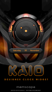 Lastest KAIO Designer Clock Widget APK for Android