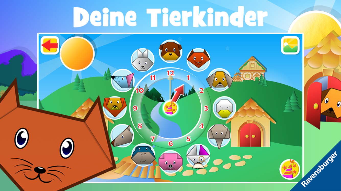 Android application Play-Origami Pets screenshort