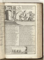 De Janustempel wordt door de paus gesloten, 1709