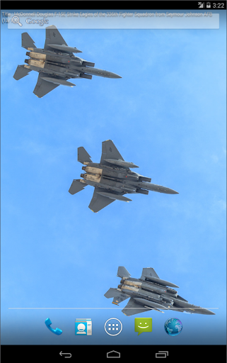 【免費個人化App】F-15 Live Wallpaper Lite-APP點子