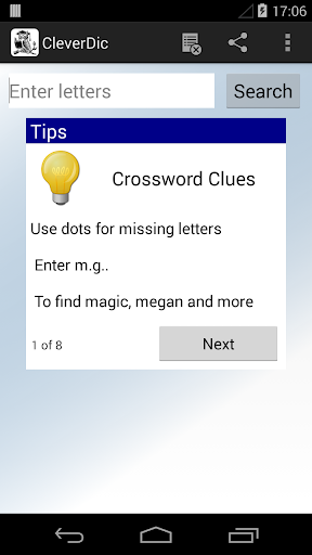 CleverDic Crossword Solver