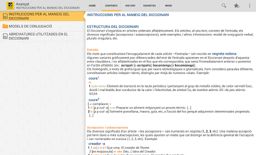 Advanced Catalan Dictionary TR Screenshots 3