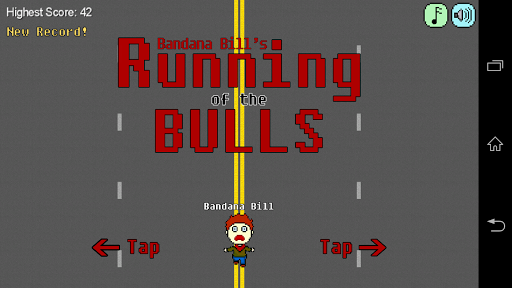 Bill's Running of the Bulls