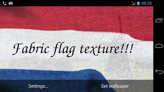 3D Netherlands Flag LWP + Screenshots 8
