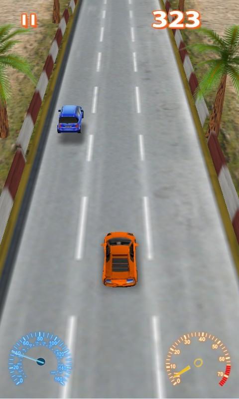 Android application SpeedCar screenshort