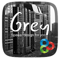 (FREE) Grey GO Launcher Theme Apk