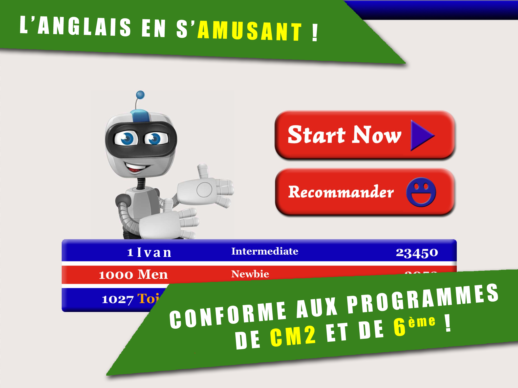 Android application EnglishTrackerKids Premium screenshort