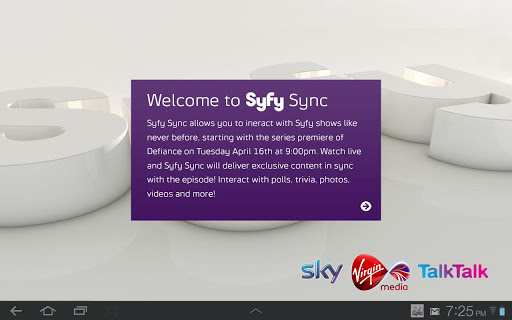 Syfy Sync UK