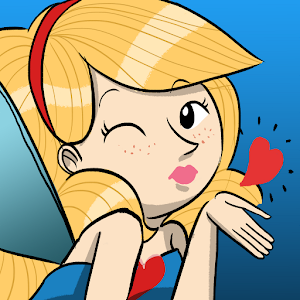 Comptines enfants : Fée Bisou logo