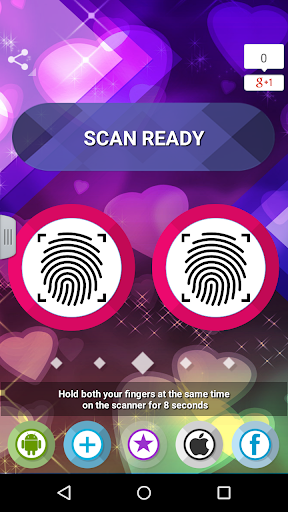 Fingerprint Love Test