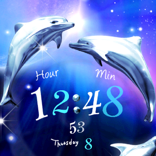 Dolphin Blue Live Wallpaper LOGO-APP點子