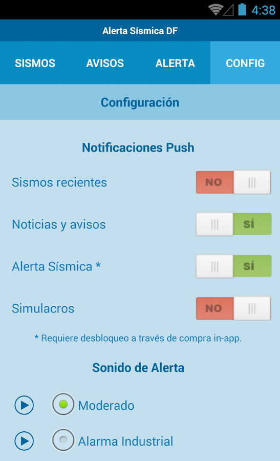 Alerta Sísmica DF - Aplicaciones Android en Google Play