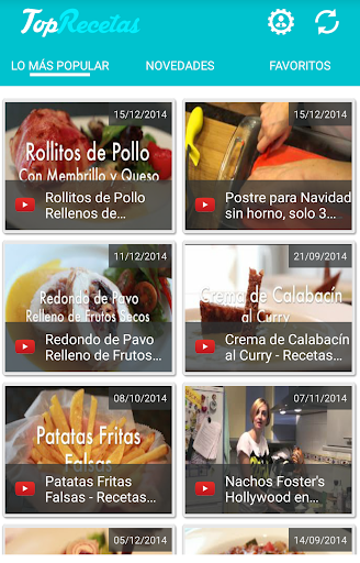 Top Recetas: Videos Social...