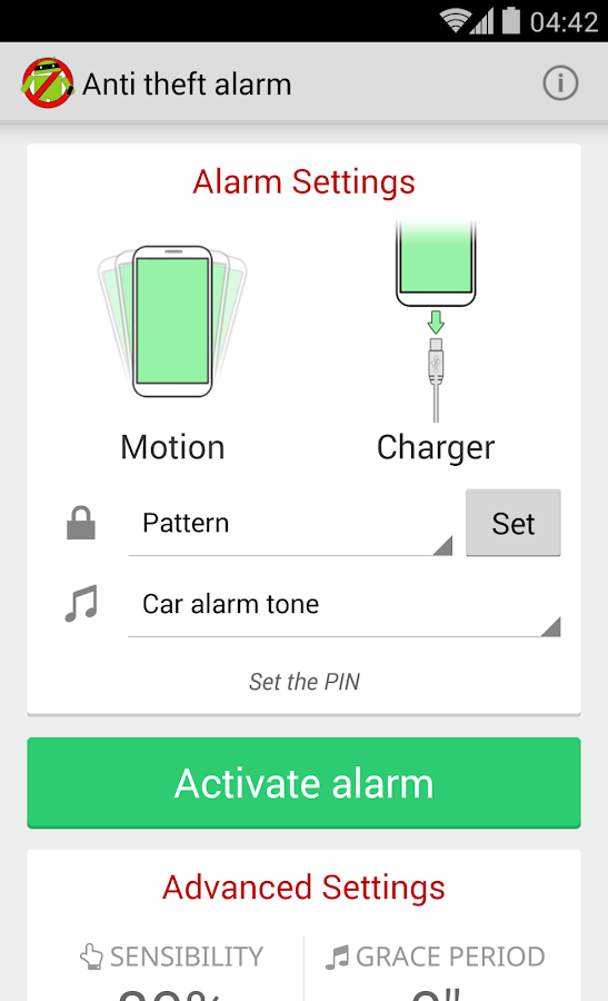    Anti Theft Alarm- screenshot  