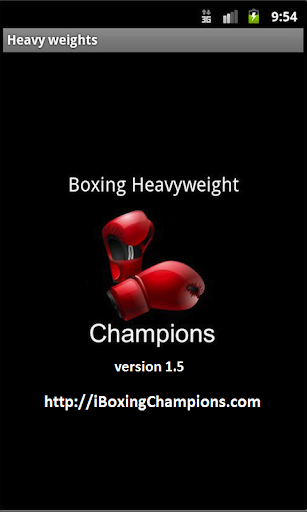 Boxing Heavyweight Champions