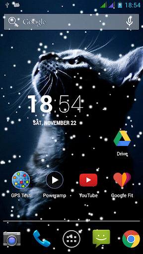 Lovely Snowfall Live Wallpaper