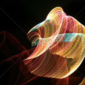 by Ankita Chaudhari - Abstract Light Painting