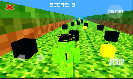 Pixel Running 3D poster 5