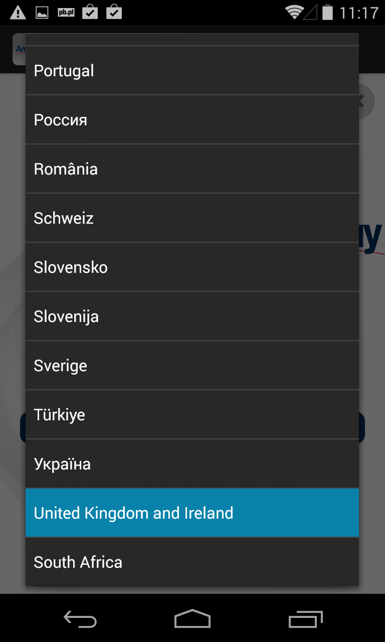 Amway Kiosk Europe and Russia Screen 3