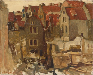 RIJKS: George Hendrik Breitner: The Demolition of the Grand Bazar de la Bourse on the Nieuwendijk, Amsterdam 1904
