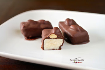 Homemade Almond Joy Candy Bar