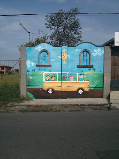 Mural Go To School