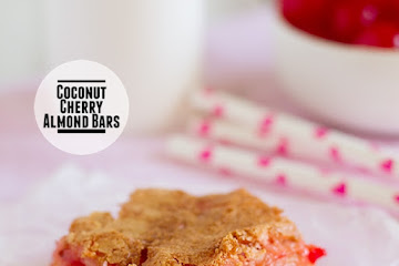 Coconut Cherry Almond Bars