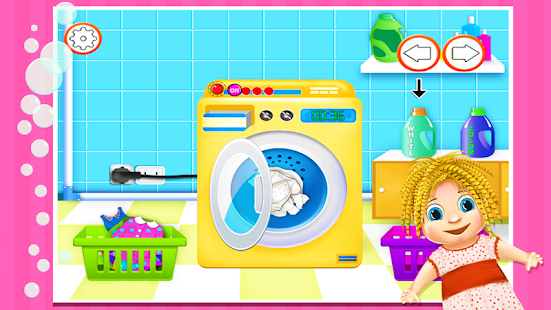 Download Laundry Girl Dirty Cloth Wash APK for PC