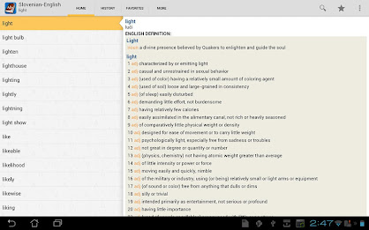 Slovenian<>English Dictionary poster 8