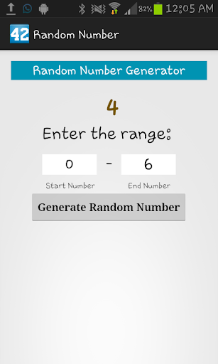 Random Number Generator