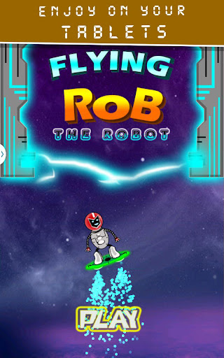 【免費休閒App】Flying Rob The Robot-APP點子