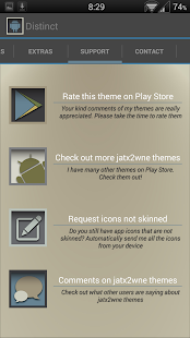 Distinct Launcher Theme - screenshot thumbnail