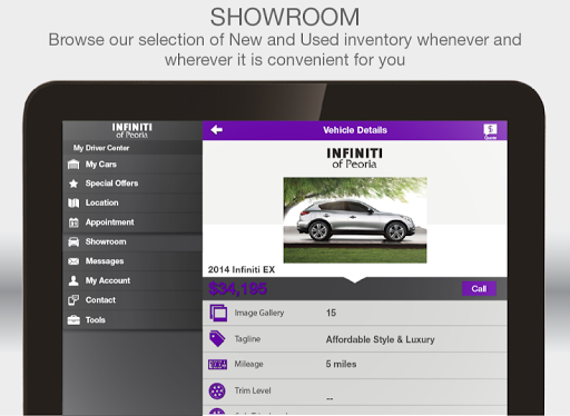 【免費生產應用App】Infiniti of Peoria-APP點子