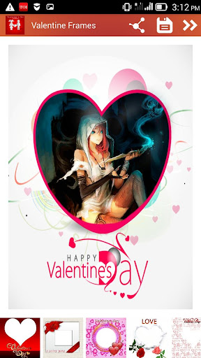 【免費工具App】Valentine Frames-APP點子