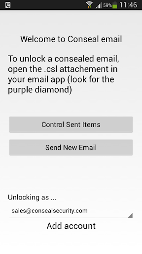 Conseal Email