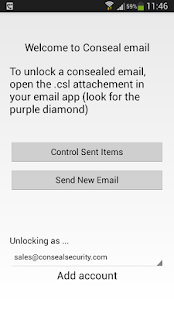 How to install Conseal Email 1.0.11 mod apk for pc