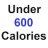 Under 600 Calories : Fast Food mobile app icon
