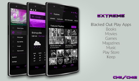 How to install JB Extreme Purple CM12 CM13 lastet apk for pc