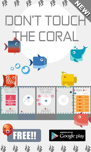 Don't touch the coral