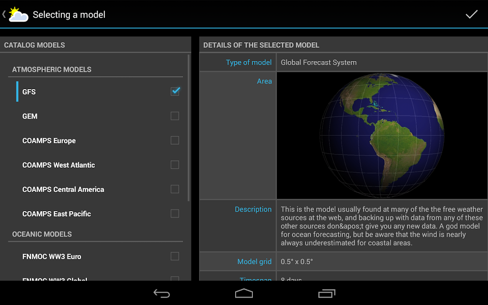 Forecast system. Forecast system