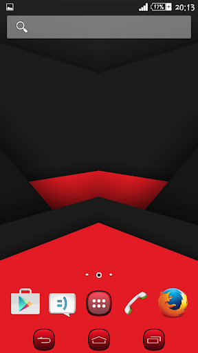 Xperien Theme Black Red