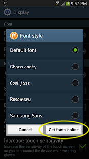 Font Style Search for Galaxy Screenshots 0