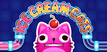 Ice Cream Cats - Cute Funny Kittens Puzzle Game APK