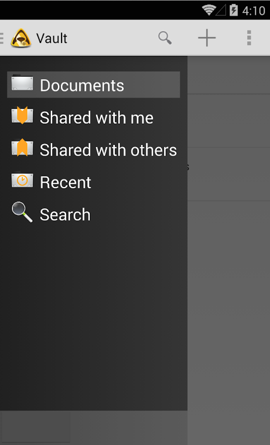 Vault - screenshot