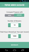 Propane Mower Calculator APK Screenshot #1