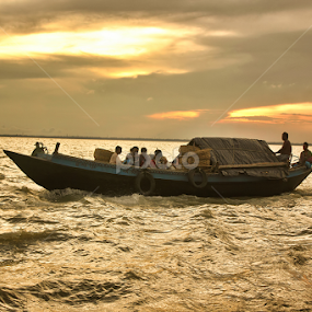 by Kaushik Barman - Transportation Boats