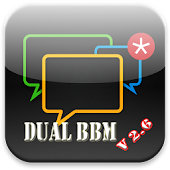 Dual BBM V2.6 New Free Sticker